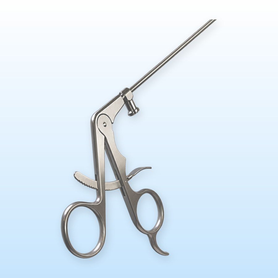 Rohrschaftinstrument von Dausch für die Arthroskopie: Ringgriff mit Rastermechanik und Überlastschutz